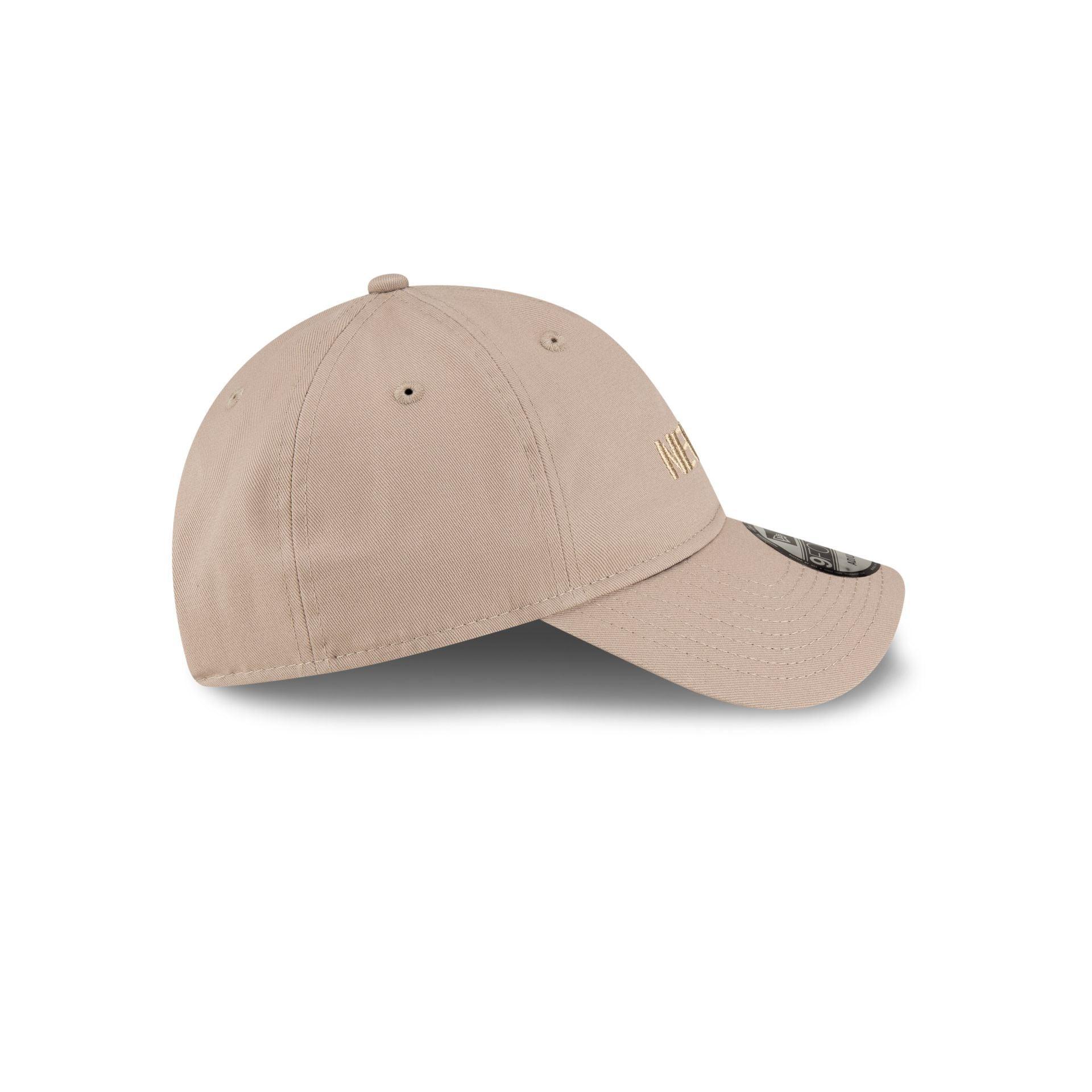 New Era Cap Metal Buckle Tan 9FORTY Unstructured Adjustable Hat Male Product Image