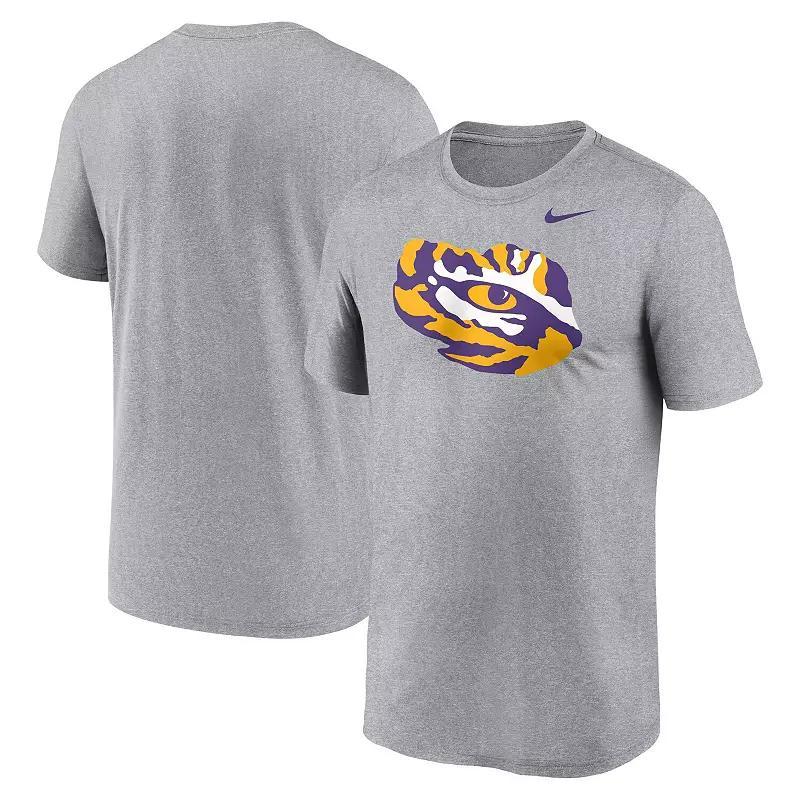 Mens Nike Heather Gray LSU Tigers Primetime Legend Alternate Logo T-Shirt Product Image