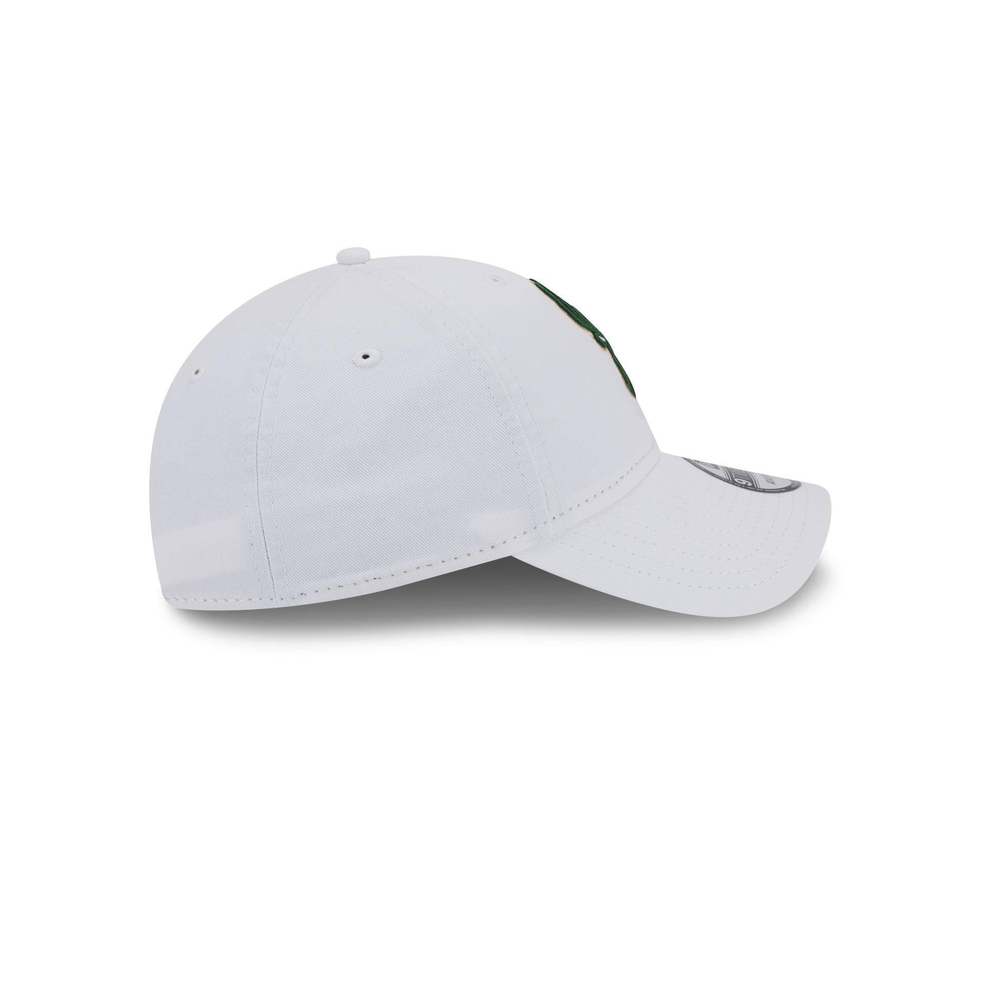 Milwaukee Bucks White 9TWENTY Adjustable Hat Male Product Image