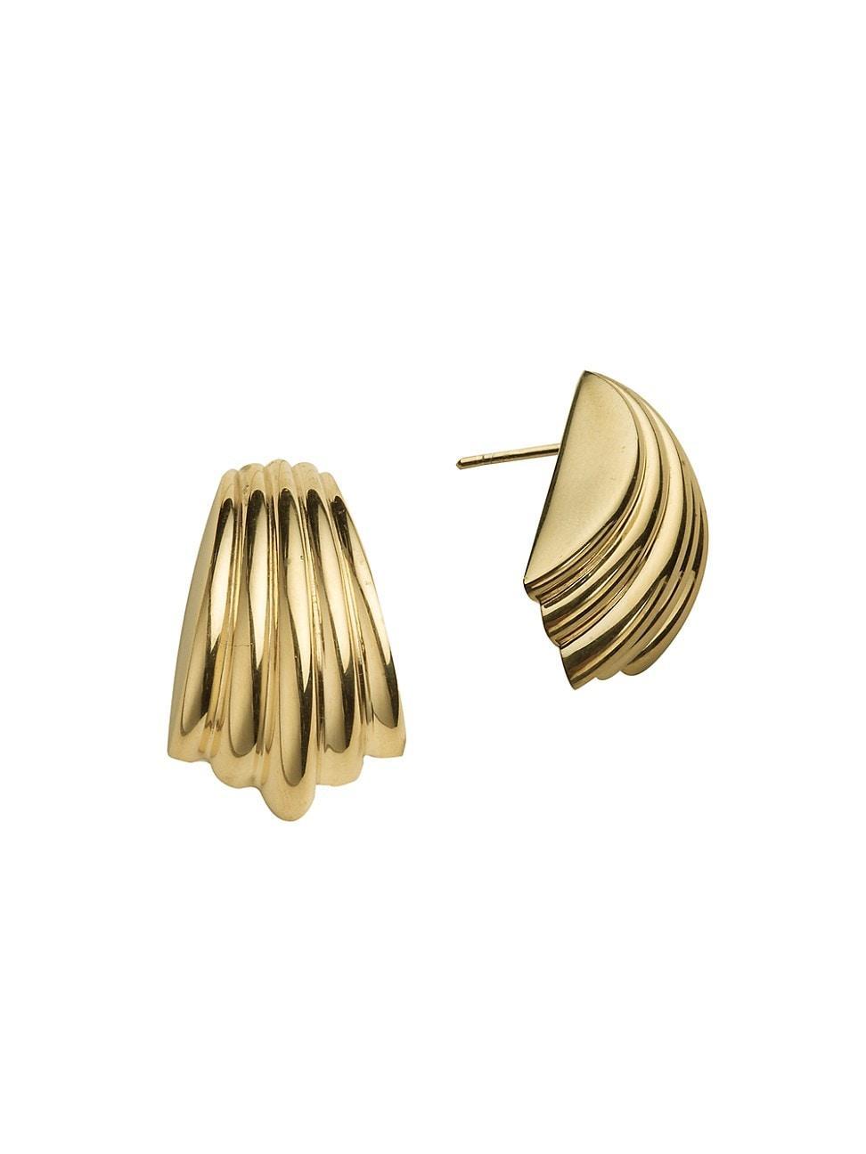 Cooper Gold-Plated Earrings Product Image