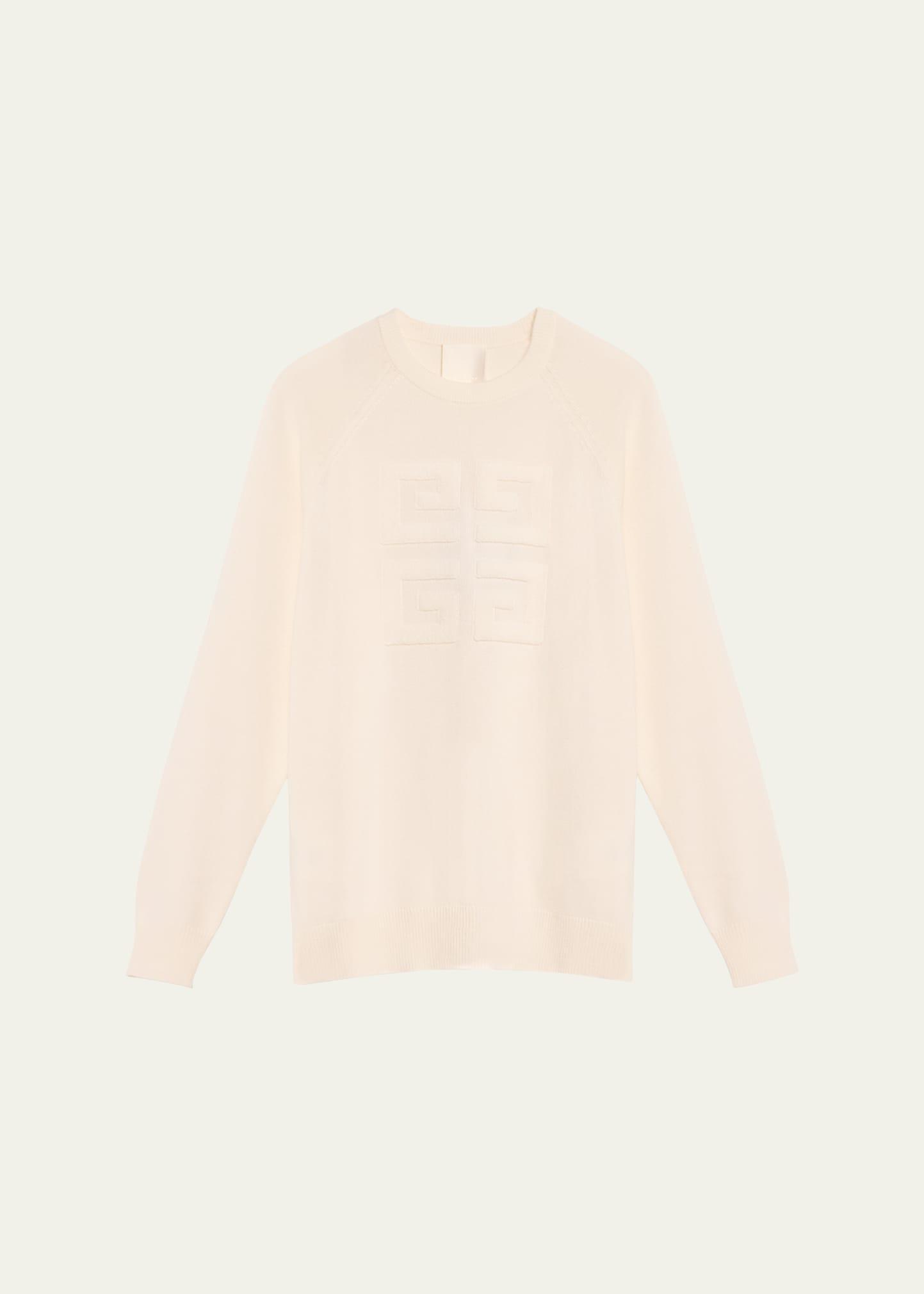 Womens 4G Sweater in Cashmere product image