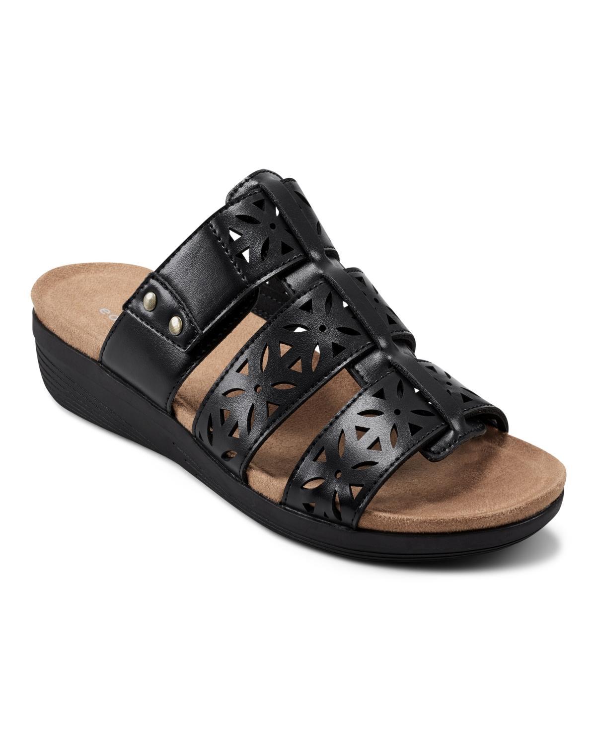 Easy Spirit Womens Bazel Open Toe Strappy Casual Sandals Product Image