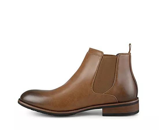 Vance Co. Landon Mens Chelsea Boots Blue Product Image