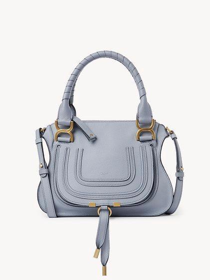 Small Marcie bag in grained leather Product Image