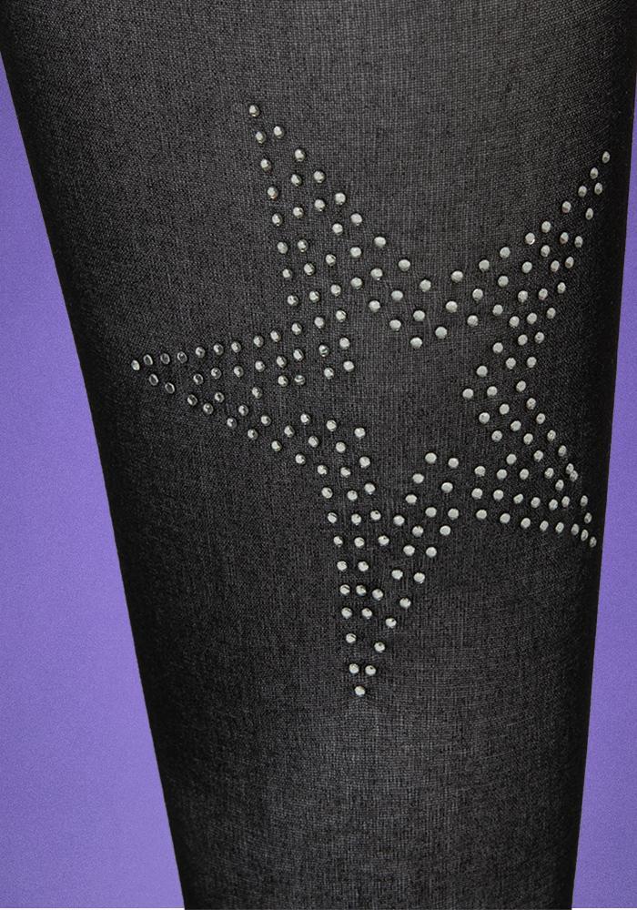 sparkly star sheer tights Product Image