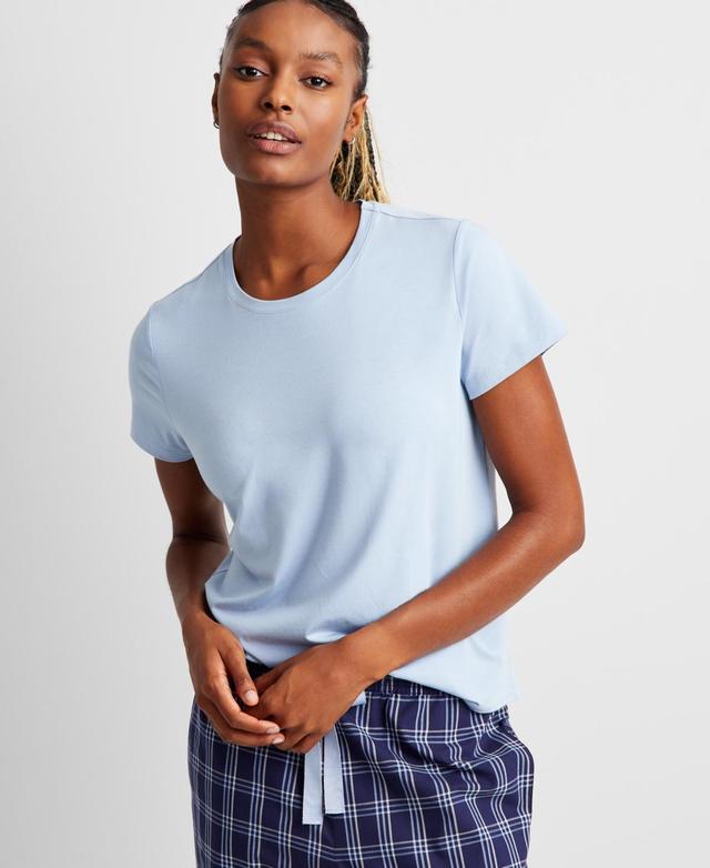 State of Day Womens Cotton Blend Short-Sleeve Sleep Tee Xs-3X, Created for Macys Product Image