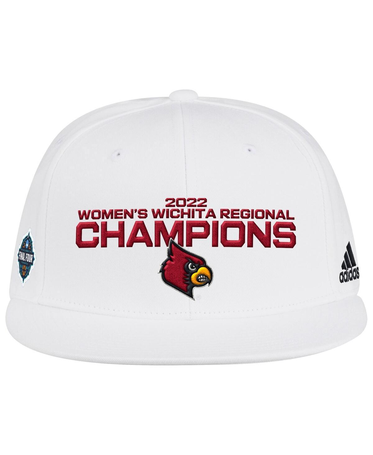 Womens adidas Louisville Cardinals 2022 Ncaa Womens Basketball Tournament March Madness Final Four Regional Champions Locker Room Adjustable H Product Image