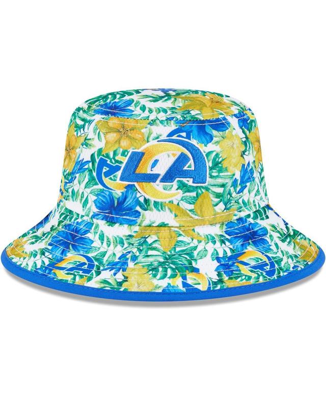 Mens New Era Los Angeles Rams Botanical Bucket Hat Product Image