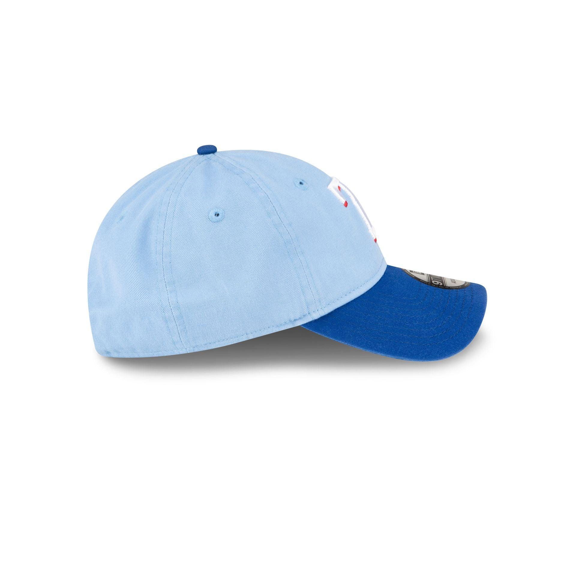 Texas Rangers Core Classic Replica Light Blue 9TWENTY Adjustable Hat Male Product Image