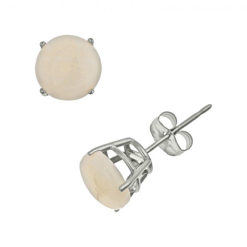 Opal (1-5/8 ct. t.w.) Stud Earrings in Sterling Silver Product Image