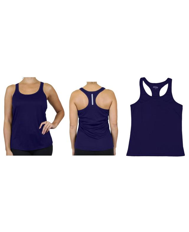 Galaxy By Harvic Womens Moisture Wicking Racerback Tanks Product Image