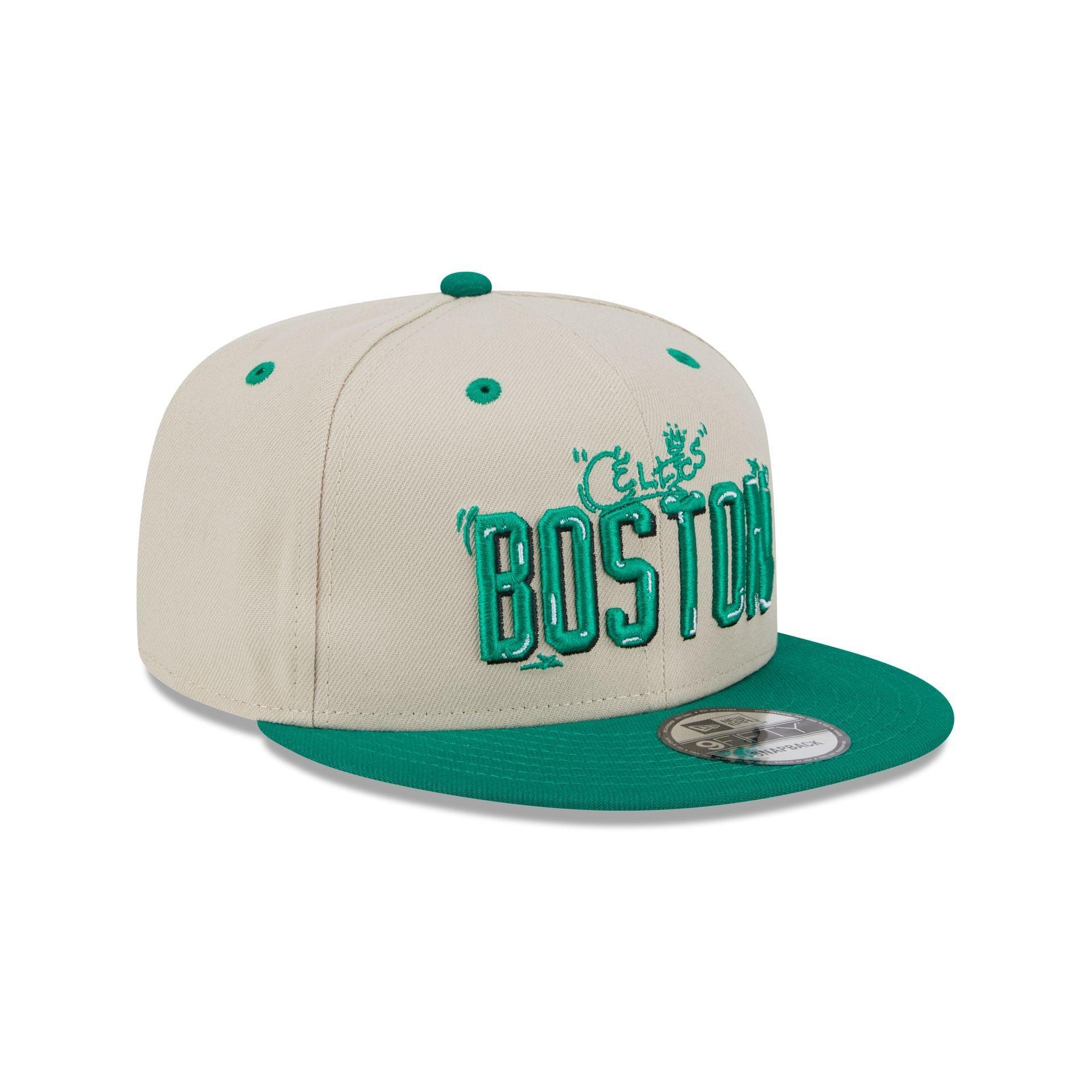 Boston Celtics Team Art 9FIFTY Snapback Hat Male Product Image