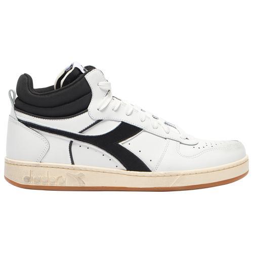 Diadora Mens Diadora Basket Mid - Mens Basketball Shoes White/Black product image