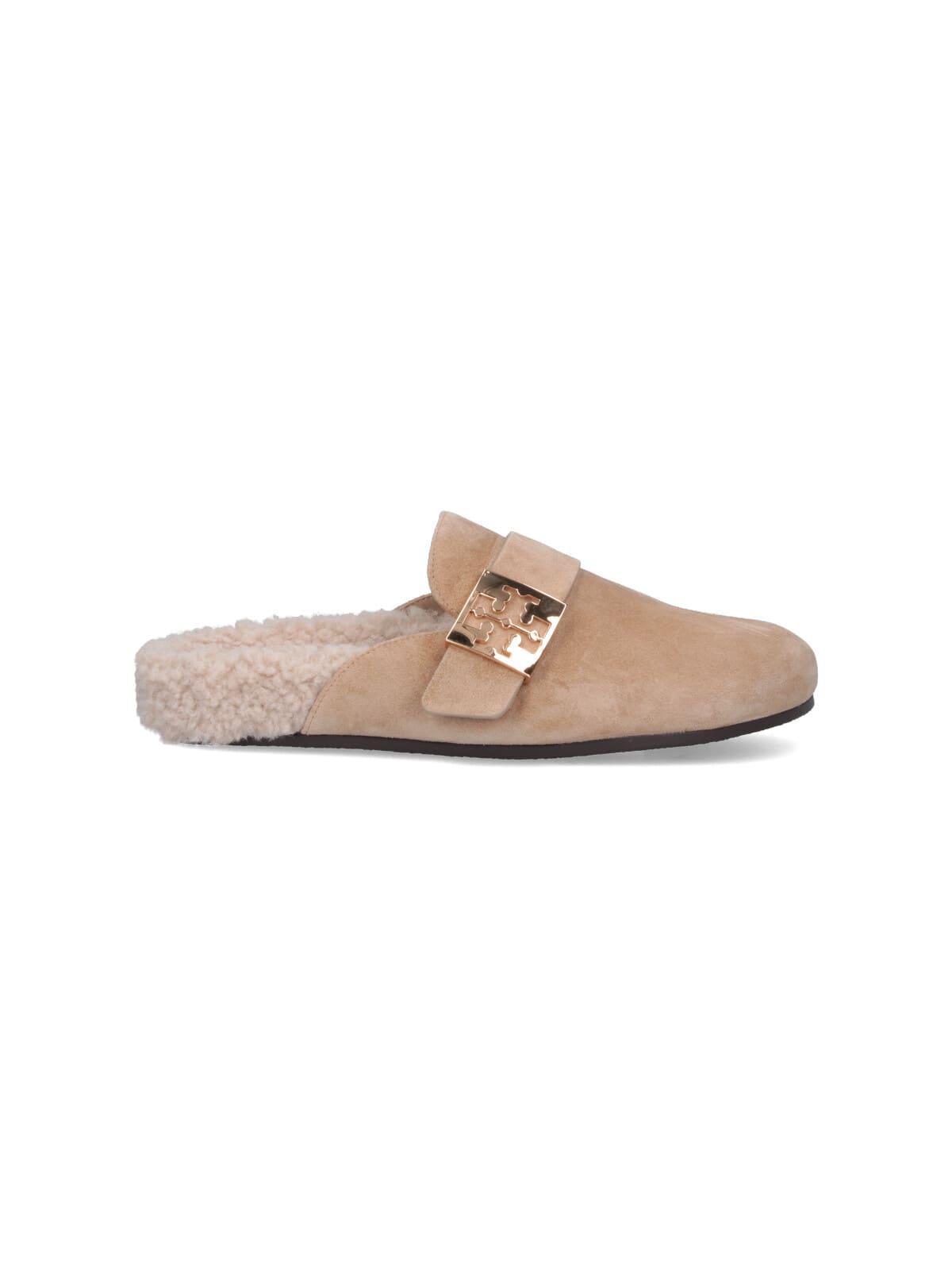 TORY BURCH Mellow Mule In Beige Product Image