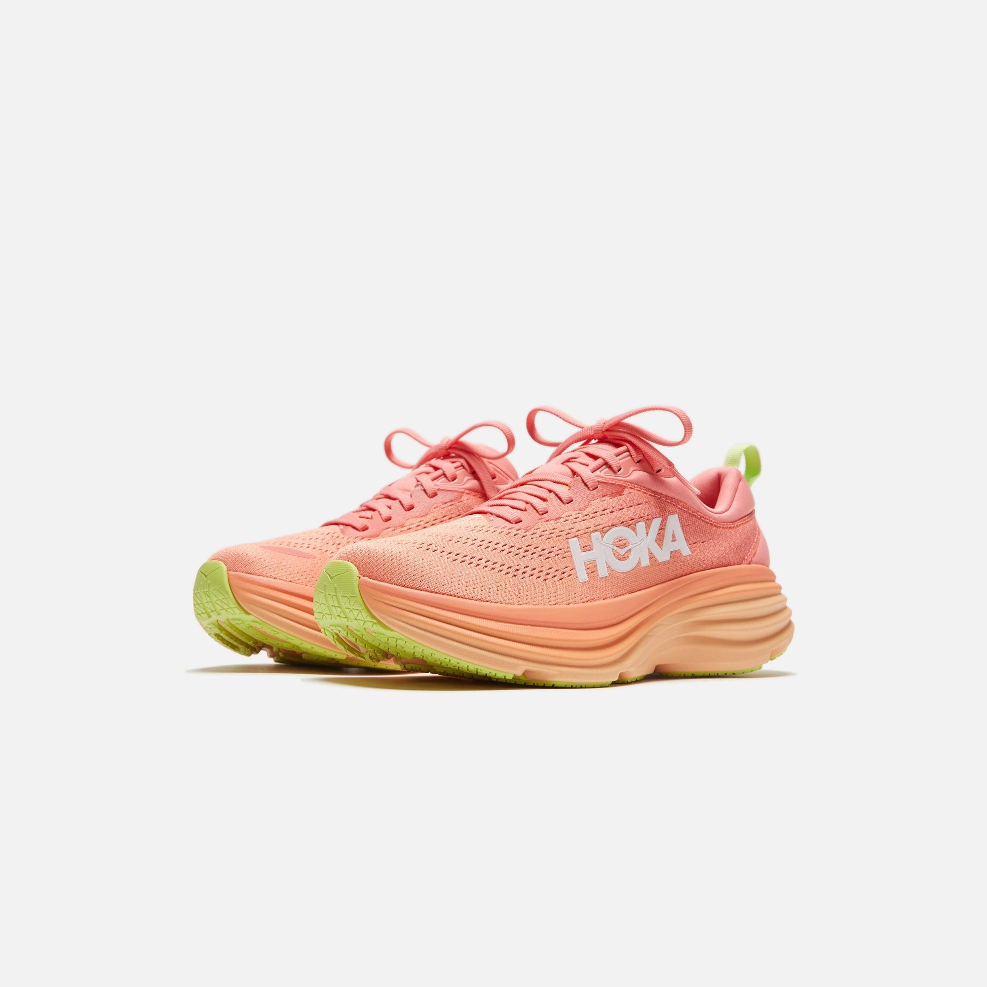 HOKA WMNS Bondi 8 - Coral / Papaya Female Product Image