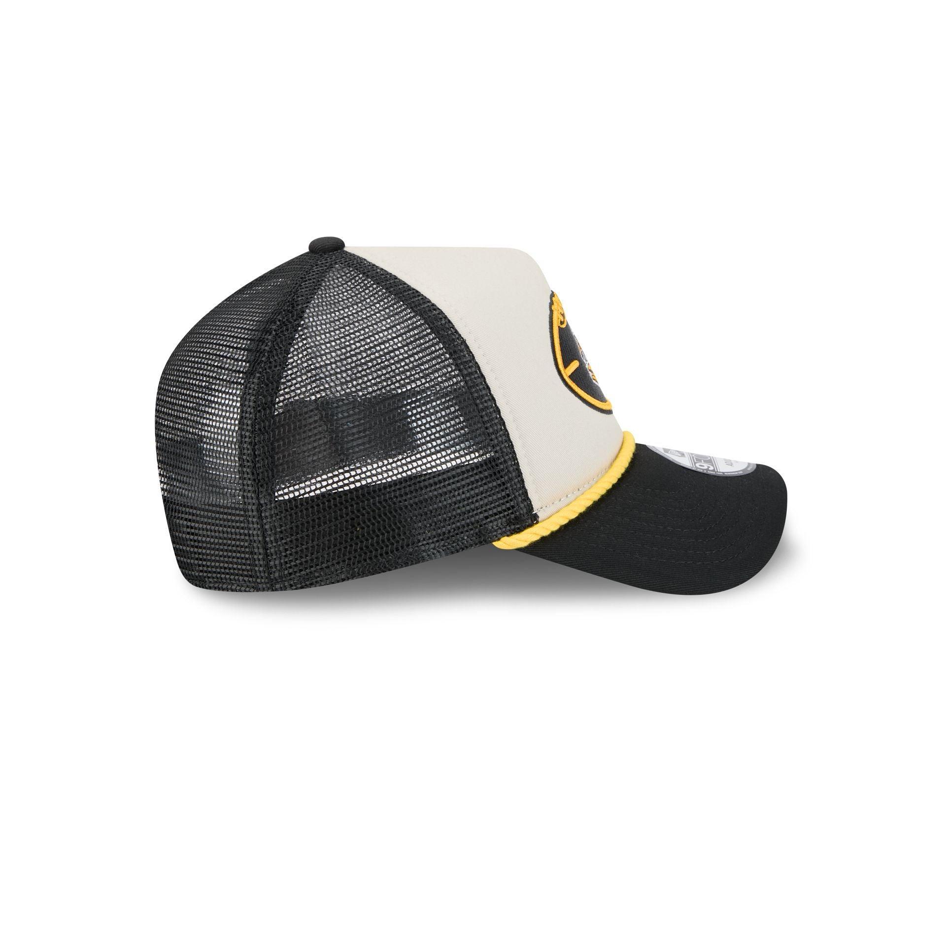 Pittsburgh Steelers 2024 Historic Sideline 9FORTY A-Frame Snapback Hat Male Product Image