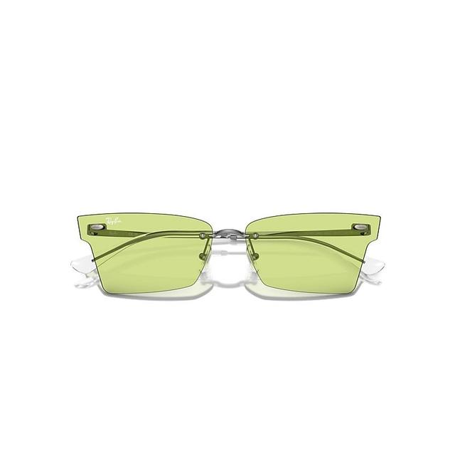 Ray-Ban Xime Bio-based Sunglasses Frame Green Lenses Product Image