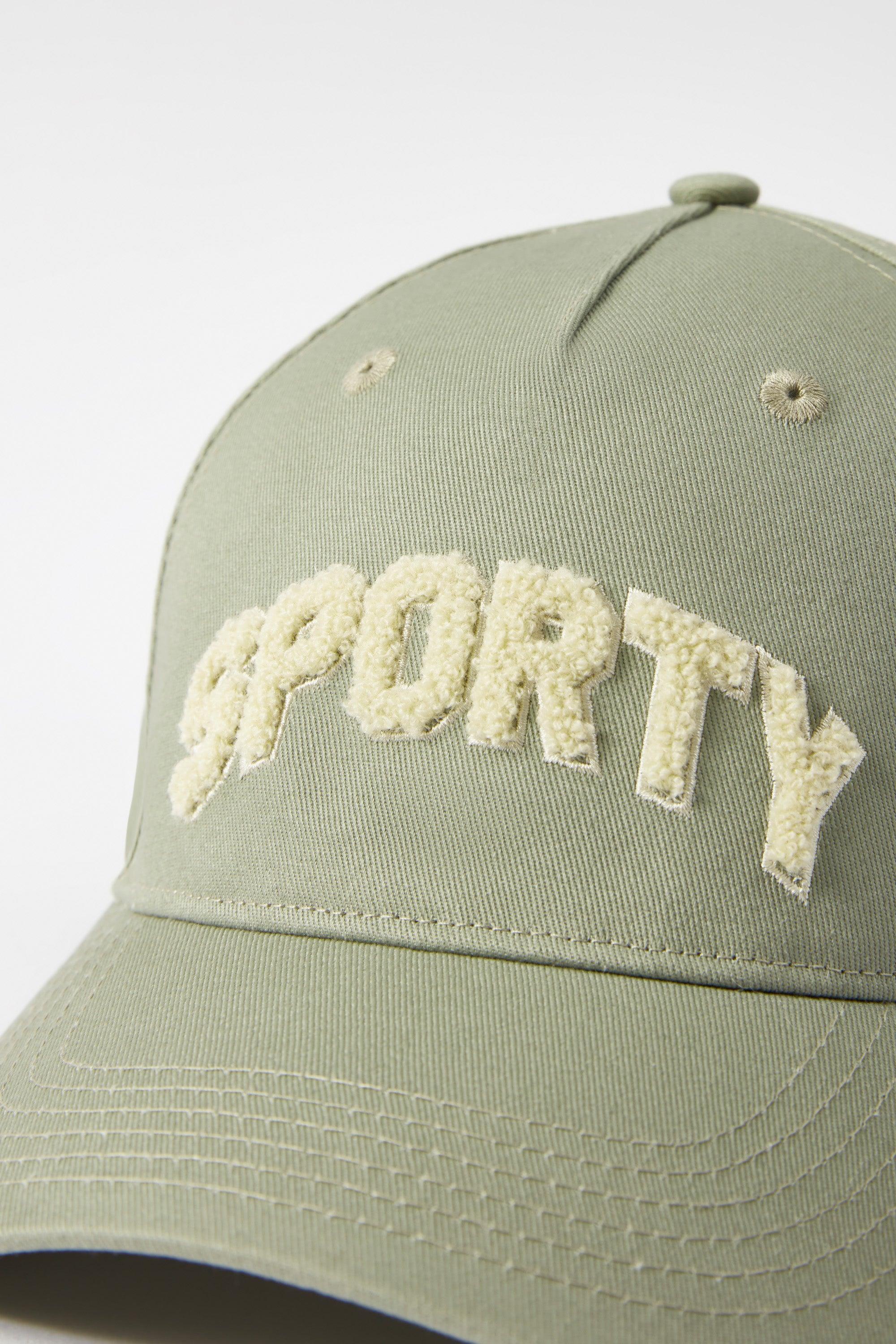 Appliqué Baseball Cap in Mineral Female Product Image