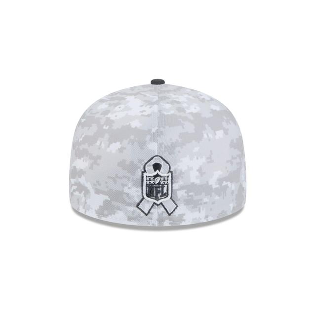 Kansas City Chiefs 2024 Salute to Service 59FIFTY Fitted Hat Male Product Image