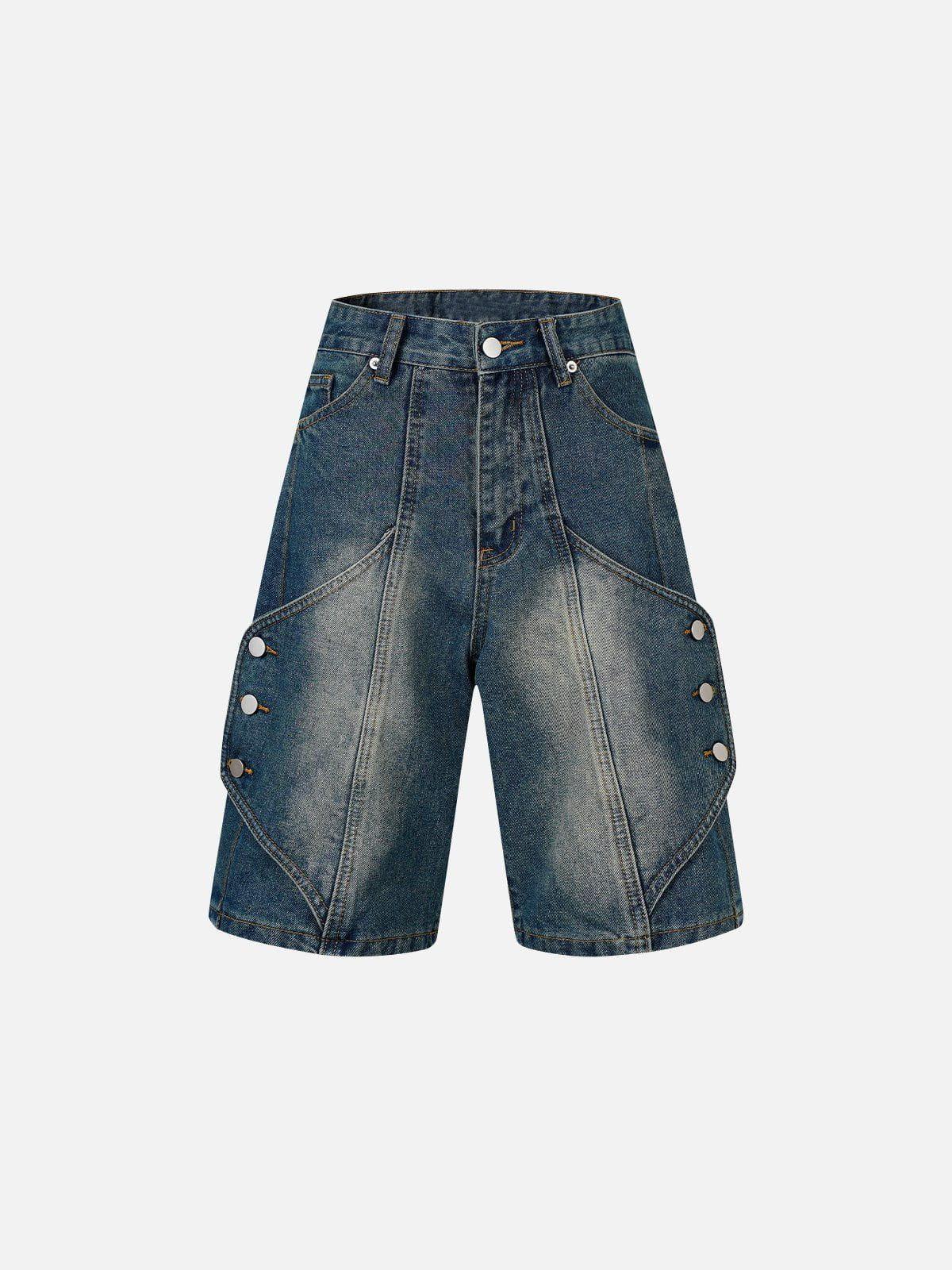 Aelfric Eden Deconstructive Patchwork Jorts Product Image