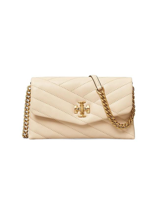 Tory Burch Kira Chevron Quilted Leather Wallet on a Chain Product Image