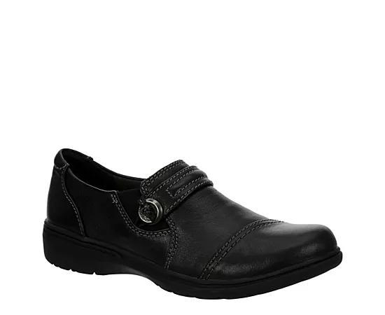 Clarks Carleigh Pearl Womens Leather Slip-On Shoes Product Image