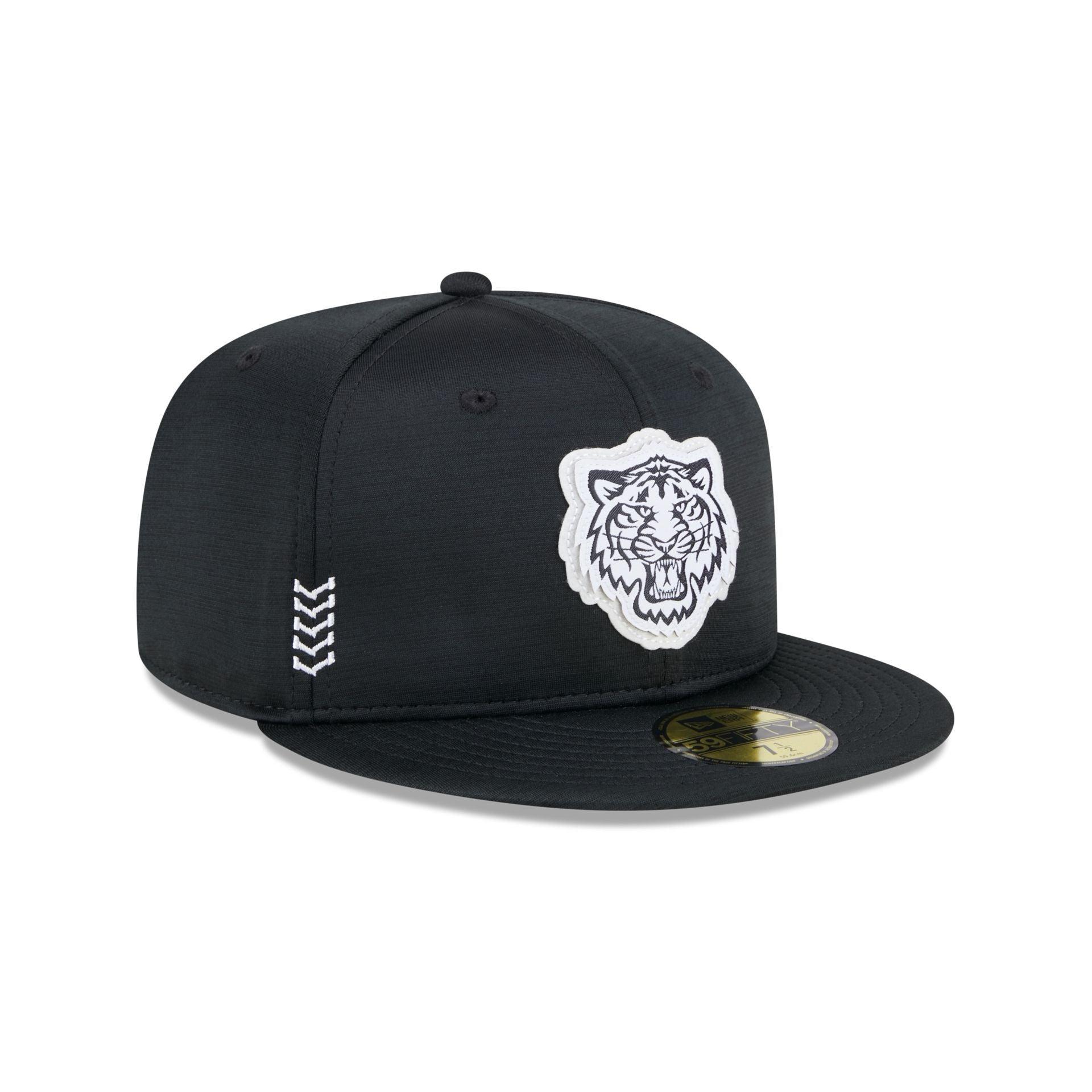 Detroit Tigers 2024 Clubhouse Black 59FIFTY Fitted Hat Male Product Image