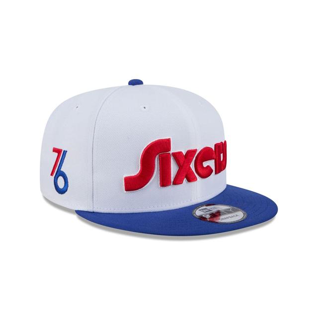 Philadelphia 76ers 2024 City Edition 9FIFTY Snapback Hat Male Product Image