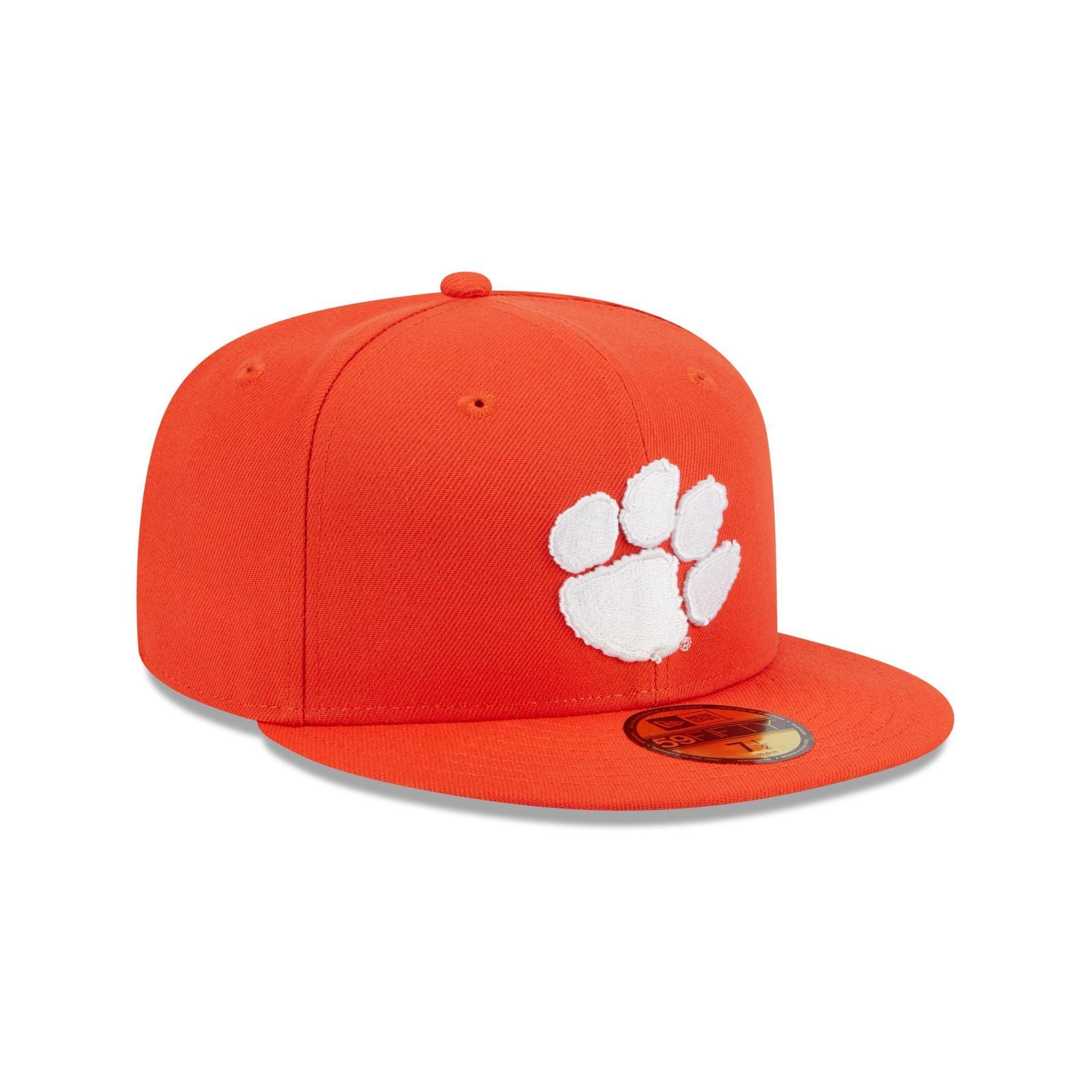 Clemson Tigers Orange 59FIFTY Fitted Hat Male Product Image