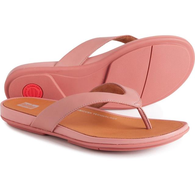 FitFlop Gracie Flip-Flops - Leather (For Women) Product Image