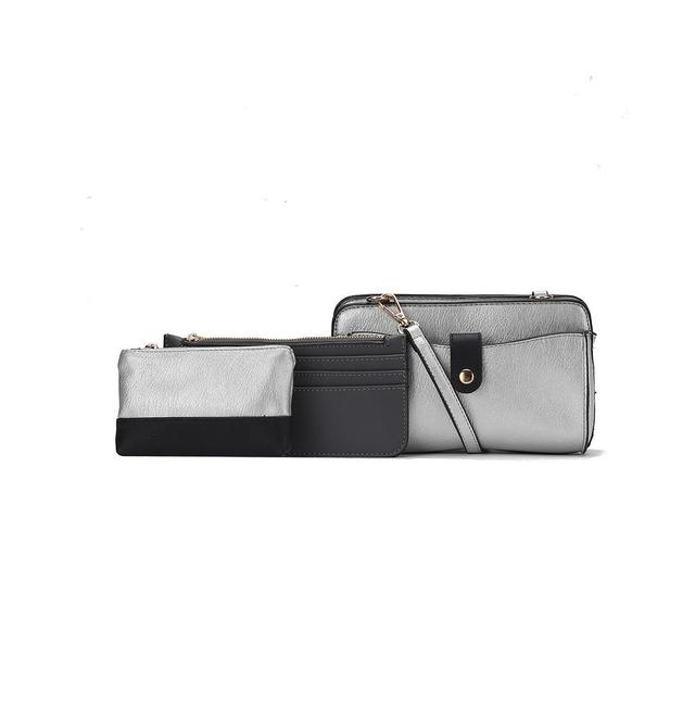 Mkf Collection Muriel Women Crossbody Bag, Card Holder and Small Pouch by Mia K Product Image