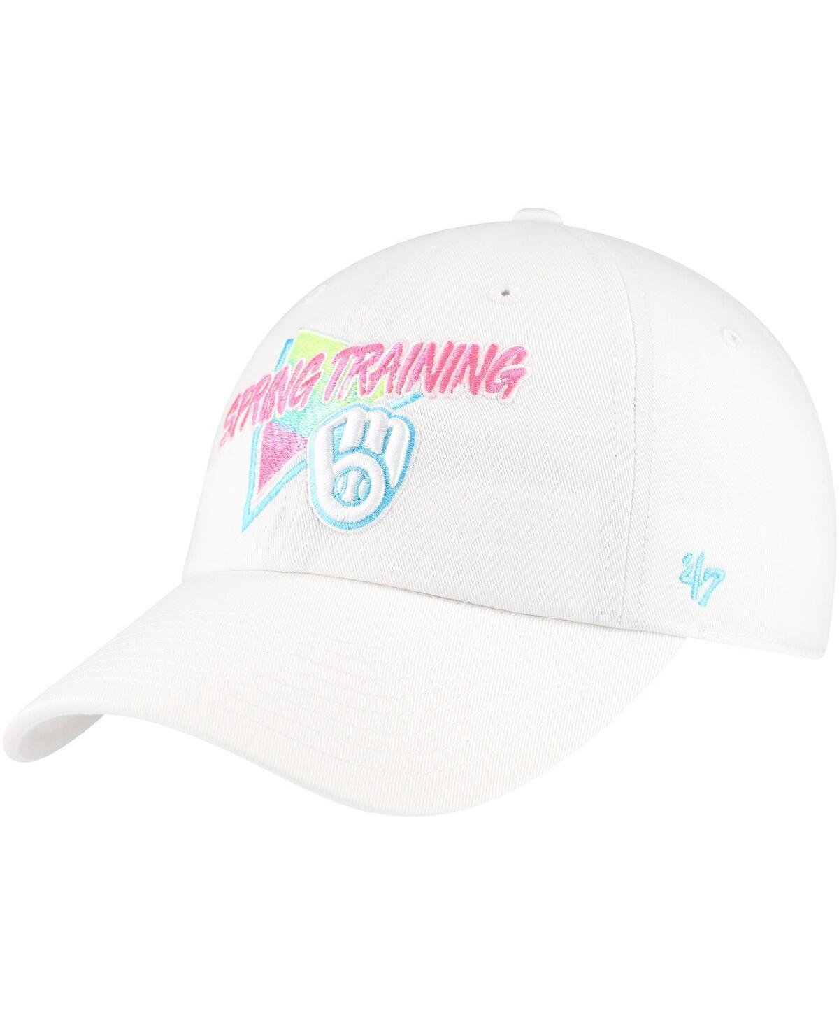 Mens 47 Milwaukee Brewers 2024 Spring Training Vapor Wave Clean Up Adjustable Hat Product Image