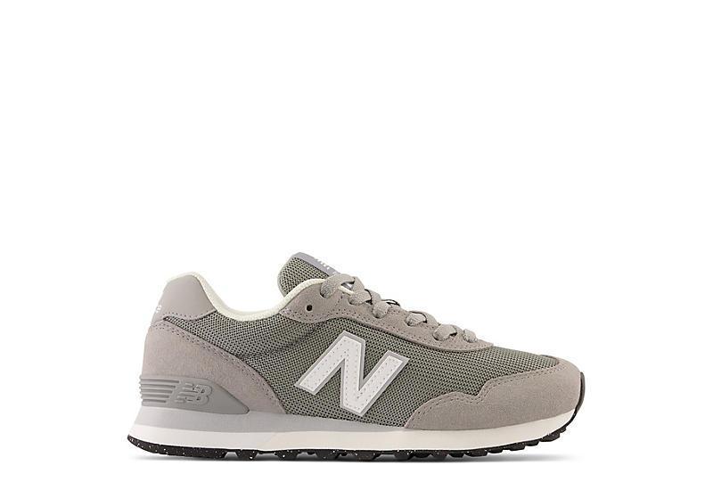 New Balance 515 V3 Classics Womens Shoes Grey Gray White Product Image