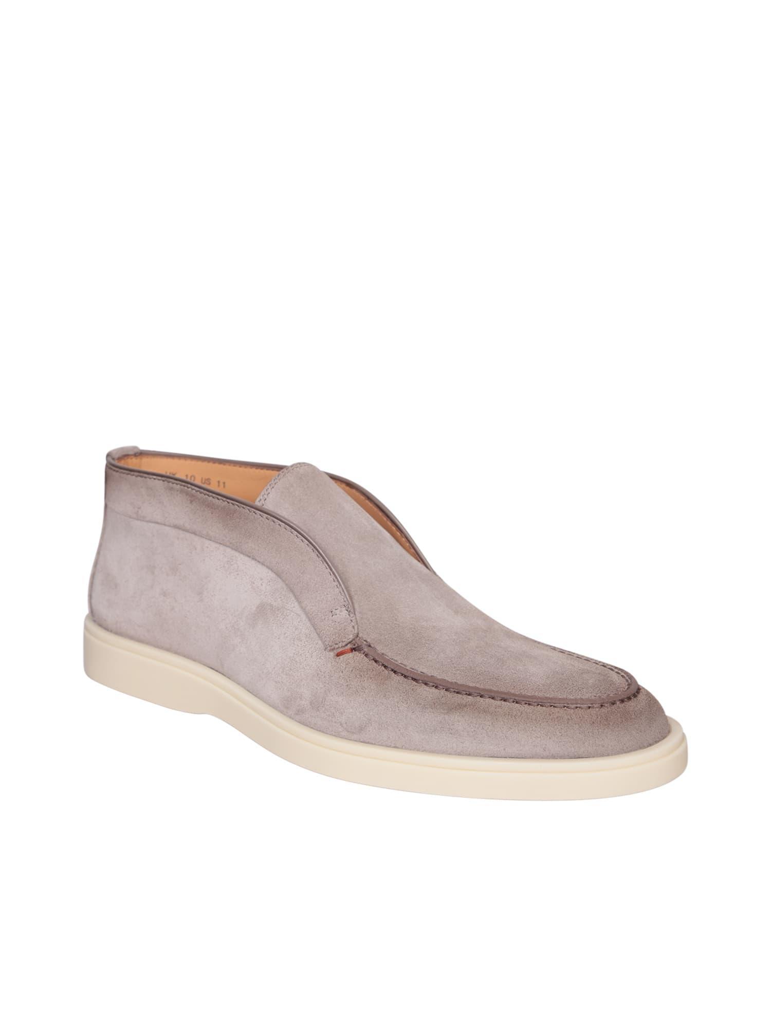 SANTONI Digits Slip-on Ankle Boots In Marrón Product Image