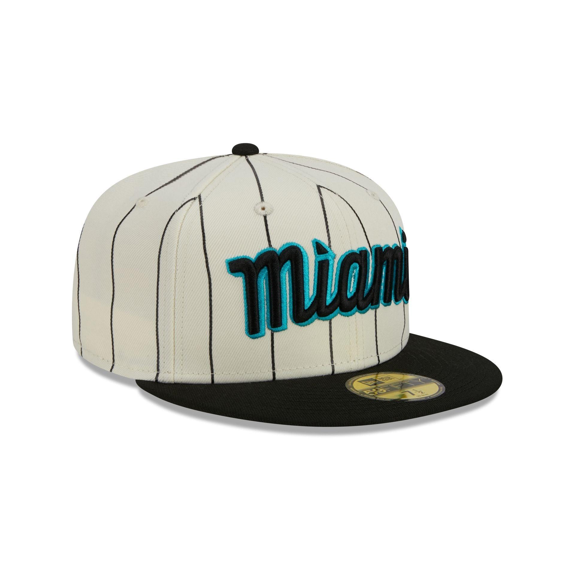 Miami Marlins City Signature 59FIFTY Fitted Hat Male Product Image