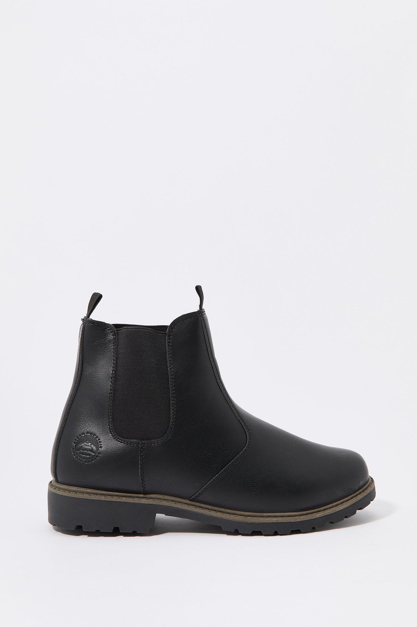 Faux Leather Chelsea Boot Male Product Image