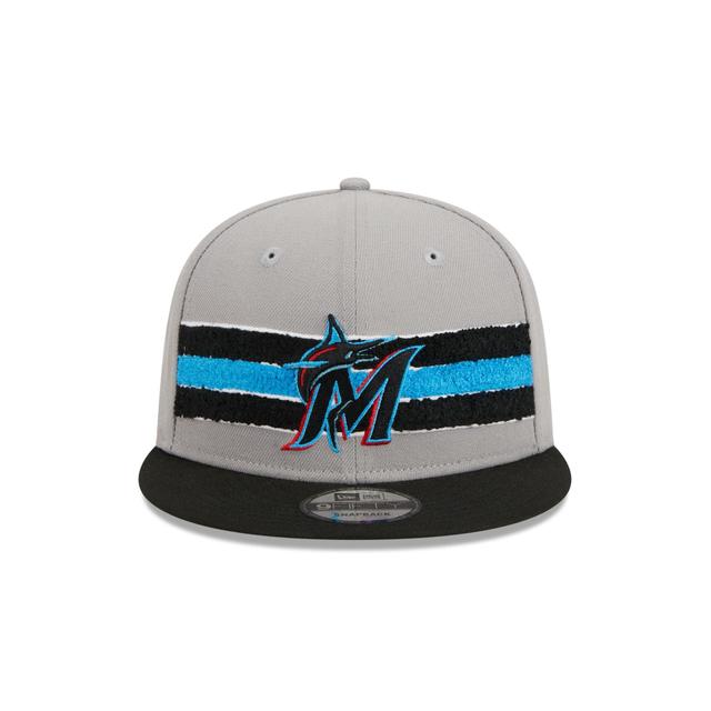 Miami Marlins Lift Pass 9FIFTY Snapback Hat Male Product Image