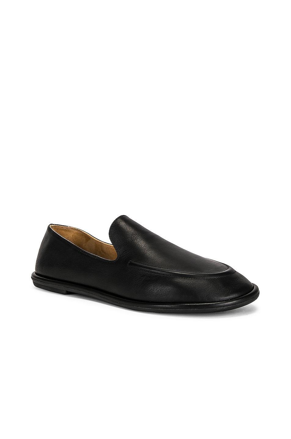 The Row Canal Loafers in Black Product Image