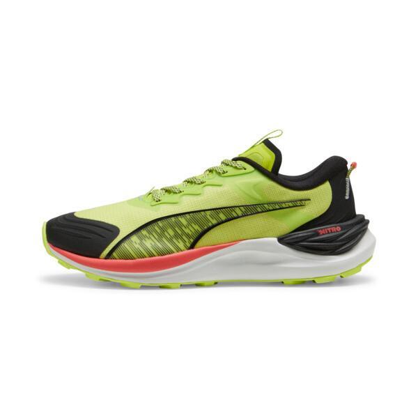 PUMA Electrify NITROâ¢ Men's Trail Running Shoes in Lime Pow/Black/Active Red Product Image