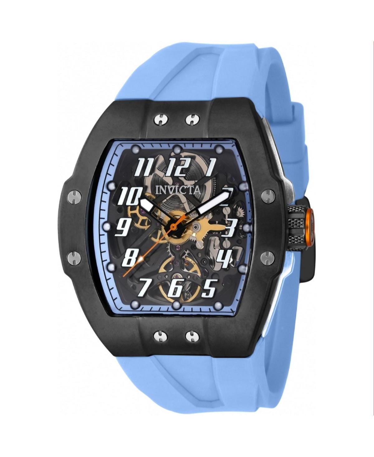 Invicta Mens 43515 Jm Correa Automatic 3 Hand Light Blue, Transparent Dial Watch - Blue Product Image