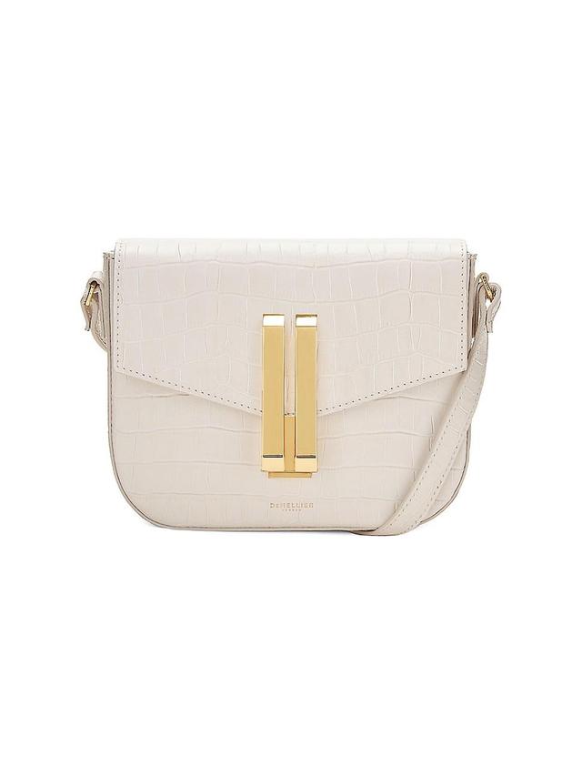 Womens Small Vancouver Leather Crossbody Bag Product Image