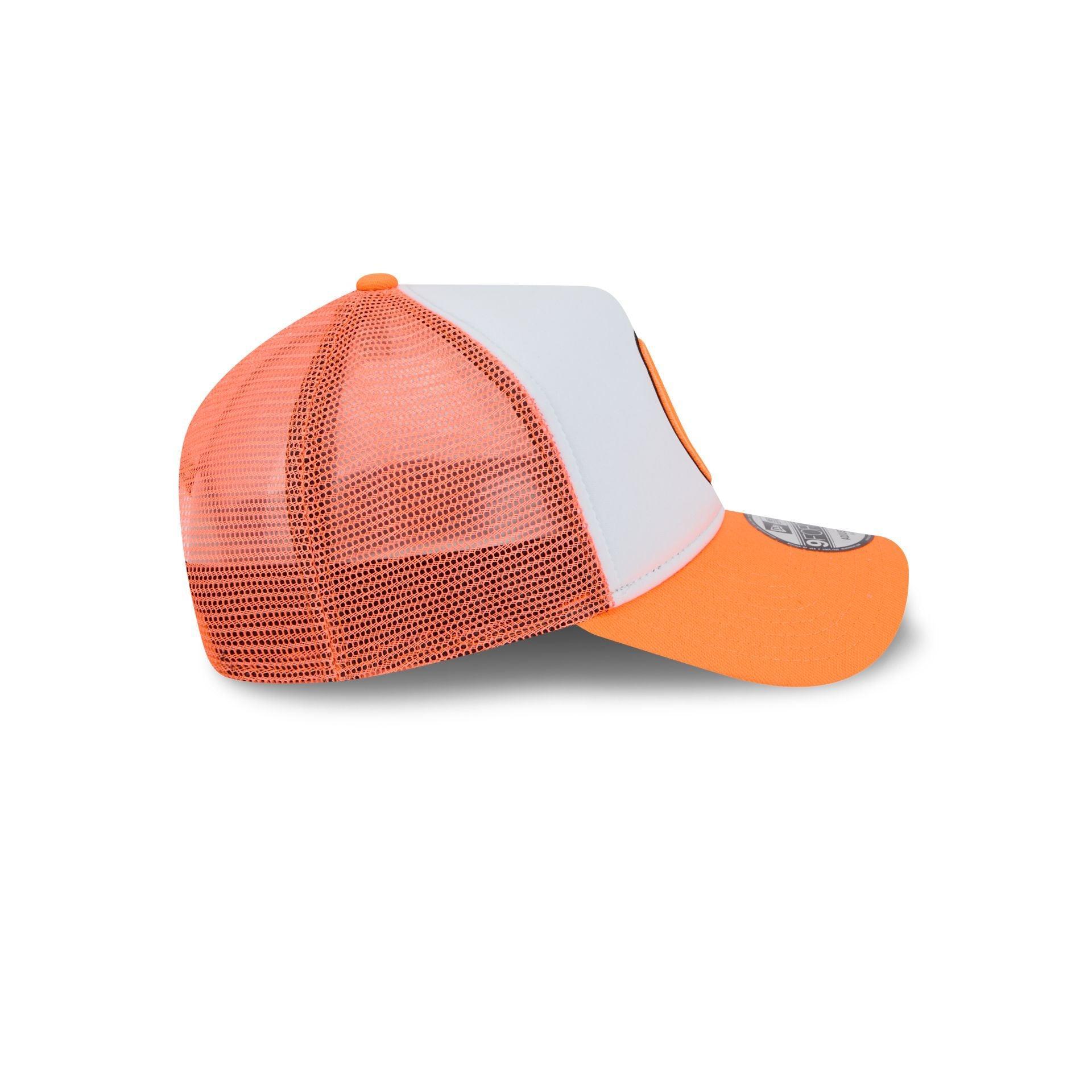 Baltimore Orioles Hi Vis Doodle 9FORTY A-Frame Trucker Hat Male Product Image