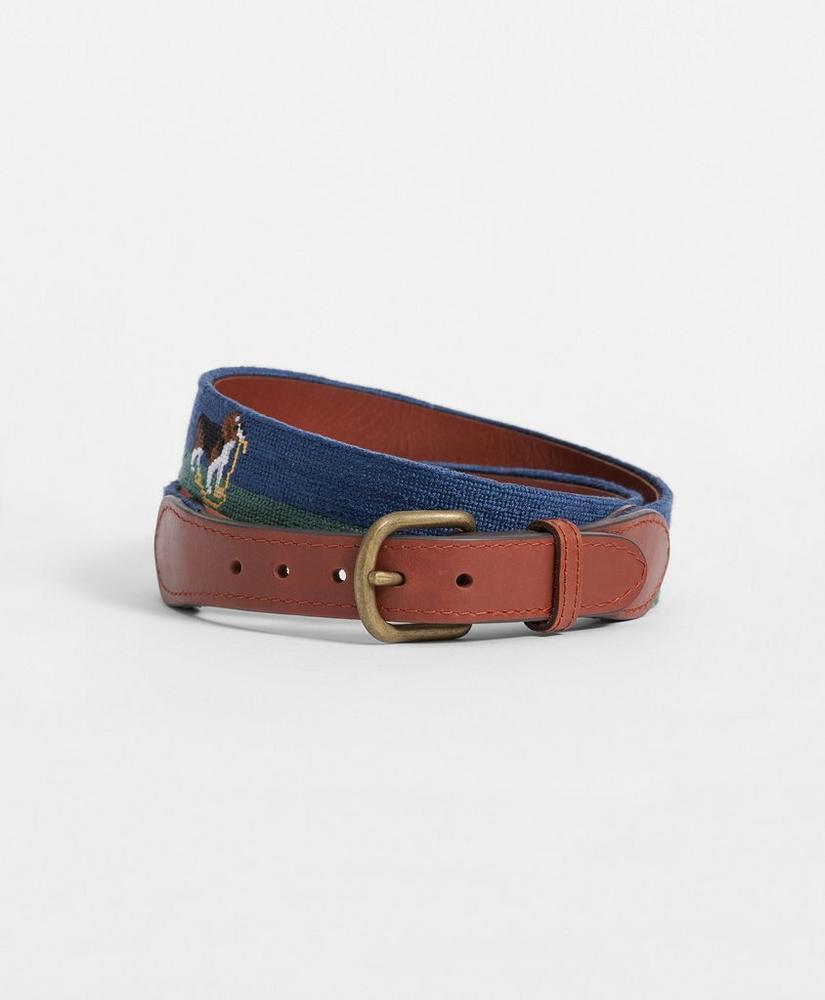 Smathers & Branson Needlepoint Beagle Belt Product Image