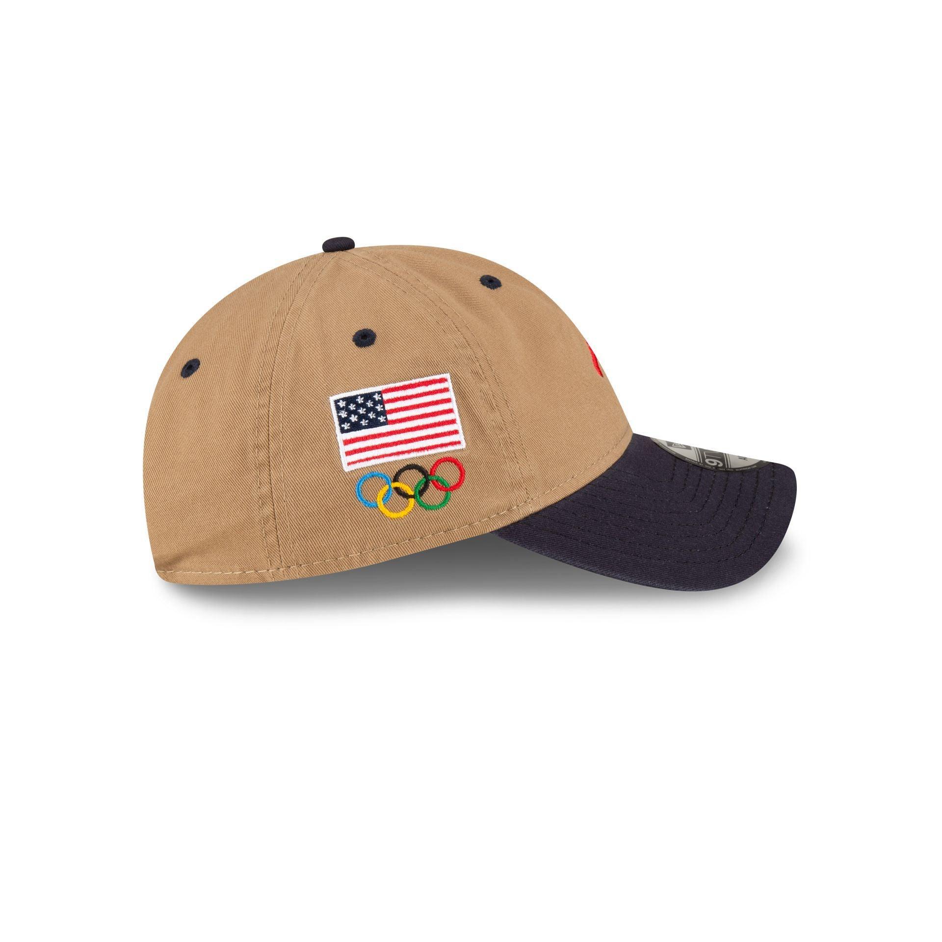 Team USA Boxing Khaki 9TWENTY Adjustable Hat Male Product Image