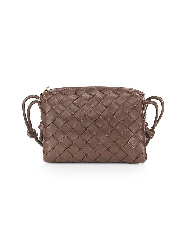 Bottega Veneta Small Intrecciato Leather Crossbody Bag Product Image