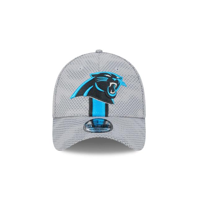 Carolina Panthers 2024 Sideline Gray 39THIRTY Stretch Fit Hat Male Product Image