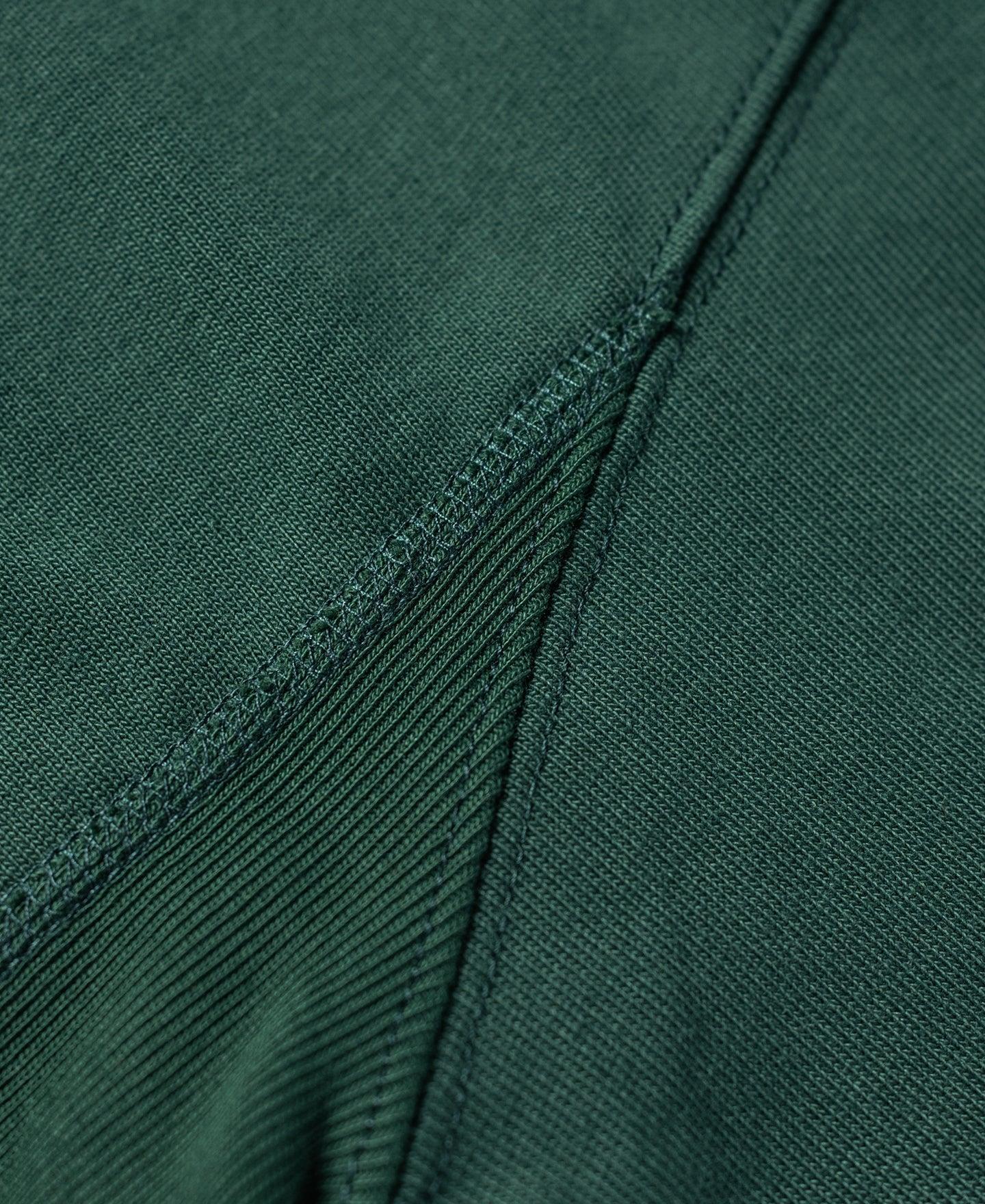 10.6 oz Reverse Weave T-Shirt - Green Product Image