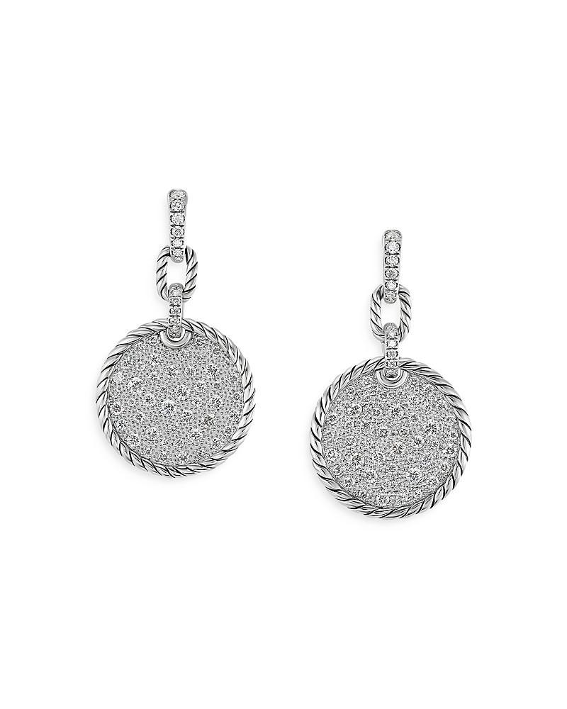 Womens DY Elements Convertible Drop Earrings With Pav Diamonds Product Image