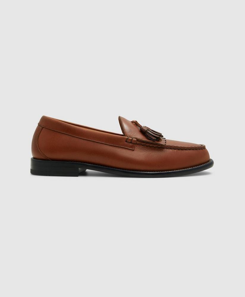 Leather Tassel Loafers Product Image