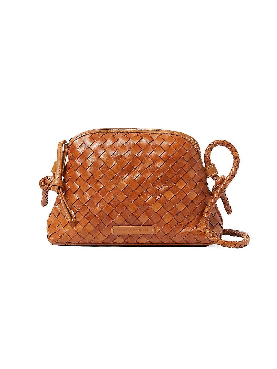 Womens Mini Marybeth Woven Leather Crossbody Bag product image